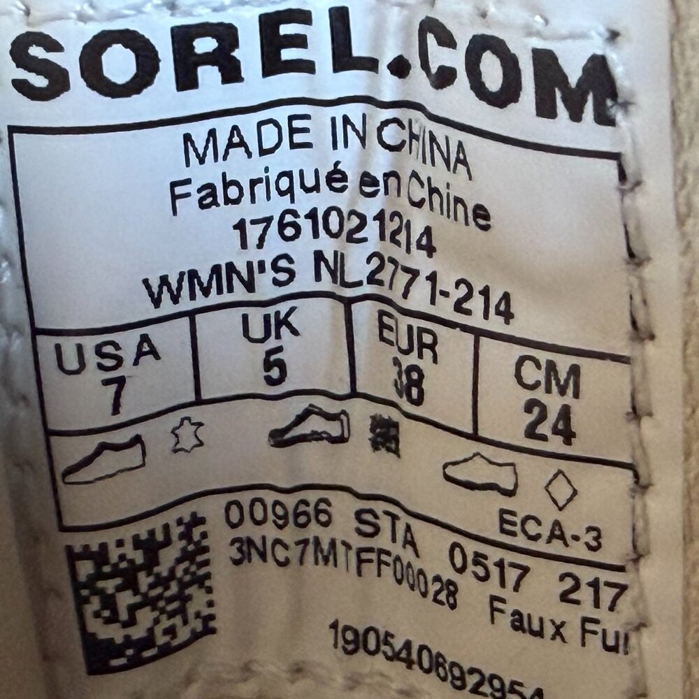 Women's size 7 Sorel Boots - Picture 9 of 16